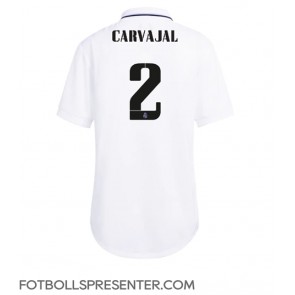 Real Madrid Daniel Carvajal #2 Hemma Matchtröja Dam 2022-23 Kortärmad